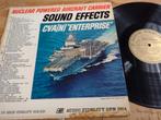LP: SOUND EFFECTS: US ENTERPRISE: NUCLEAIR AIRCRAFT CARRIER, CD & DVD, Vinyles | Musiques de film & Bandes son, 12 pouces, Utilisé