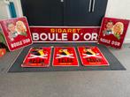 Boule D’Or & Belga emaille borden, Verzamelen, Reclamebord, Gebruikt, Ophalen of Verzenden
