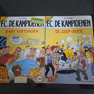 Fc de kampioenen strips beschikbaar voor biedingen