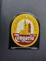 Oud bieretiket Tongerlo brouwerij La Marine Brussel, Verzamelen, Biermerken, Ophalen of Verzenden