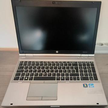 HP Elitebook 8570P + Lader + 60GB SSD beschikbaar voor biedingen