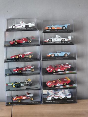 Perceel 5 F1 1/43+7 endurance cars 1/43 JACKY ICKX  beschikbaar voor biedingen