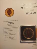 24k Gouden munt 20gulden gold pattern, Ophalen of Verzenden, Goud