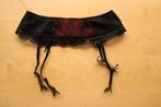 NIEUWE zwart met rode jarretels, Kleding | Dames, Ondergoed en Lingerie, Verzenden, Zwart, Overige typen