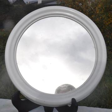 miroir mural rond tour plastique blanc neuf  beschikbaar voor biedingen