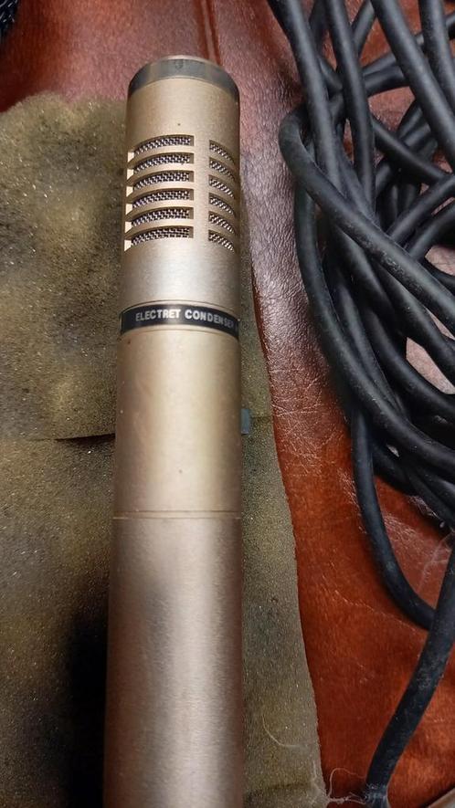 Condenser Microfoon Electret vintage, Muziek en Instrumenten, Microfoons, Ophalen