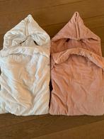 Voetenzakken Les Rêves d’Anaïs wit en roze, Enfants & Bébés, Couvertures, Sacs de couchage & Produits pour emmailloter, Comme neuf