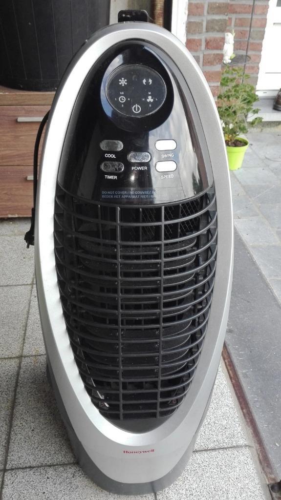 Verplaatsbare luchtverfrisser met afstandsbediening, Elektronische apparatuur, Ventilatoren, Gebruikt, Ventilator met afstandsbediening