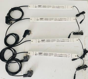 Led driver transformator 230V - 24V nieuw 150W 4 stuks beschikbaar voor biedingen