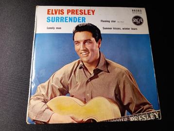 Elvis Presley — Surrender - Ép 7, Enlèvement ou Envoi, Utilisé, Pop, 7 pouces