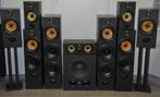 B&W surround set als nieuw alles apart te koop/beluisteren, Audio, Tv en Foto, Luidsprekerboxen, Ophalen of Verzenden, Zo goed als nieuw
