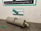 Echappement silencieux arrière d'un Peugeot 206 (206 98-), -, 3 mois de garantie, Utilisé, -