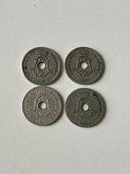 Lot 4 x 5 cent monogram leopold 1 incl 1901, Verzenden, Setje