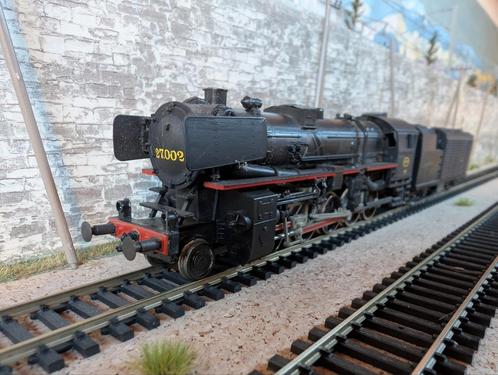 NMBS SNCB HLV 27.002 Analoog 2 Rail / DC Merkloos, Hobby en Vrije tijd, Modeltreinen | H0, Gebruikt, Locomotief, Gelijkstroom