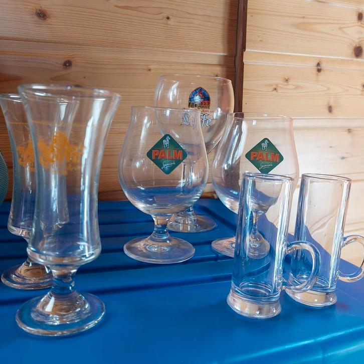 Glazen, Verzamelen, Glas en Drinkglazen, Zo goed als nieuw, Ophalen