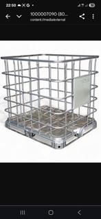 cageot ibc  24 disponible, Doe-het-zelf en Bouw, Kratten en Dozen, Ophalen, Zo goed als nieuw