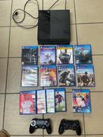 PS4 + Games, Consoles de jeu & Jeux vidéo, Comme neuf, Original, Enlèvement, 500 GB