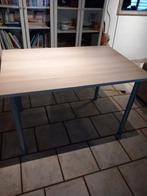 Tables ou bureaux en bois hetre et pied métal, Maison & Meubles, Tables | Tables à manger, 100 à 150 cm, Pin, Comme neuf, Enlèvement