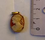 Oude cameo, Handtassen en Accessoires, Overige Accessoires, Ophalen of Verzenden, Gebruikt