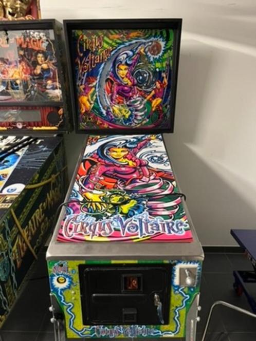Flipper Circus Voltaire, Verzamelen, Automaten | Flipperkasten, Gebruikt, Dot-matrix, Flipperkast, Bally, Ophalen