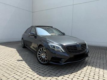 Mercedes-Benz S500 Plug in Hybride, Autos, Cuir, Argent ou Gris, Euro 6, Noir
