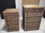 Rieten manden. Twee., Huis en Inrichting, Ophalen, Gebruikt, Mand, Vierkant