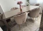Set van 6 schelp Eetkamerstoelen designer, Ophalen