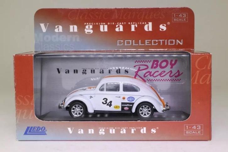 1:43 Lledo Vanguards VW Volkswagen Kever So Cal Boy Racer, Hobby en Vrije tijd, Modelauto's | 1:43, Zo goed als nieuw, Auto, Vanguards