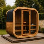 Vol Glas Moderne Cube Buitensauna SKOG125 Thermowood, Ophalen of Verzenden, Nieuw