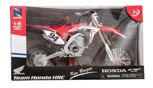 Ken Roczen #94 Honda CRF450R Team Honda HRC 1:6 49593, Hobby en Vrije tijd, Modelauto's | 1:5 tot 1:12, Nieuw, Motor, 1:5 t/m 1:8