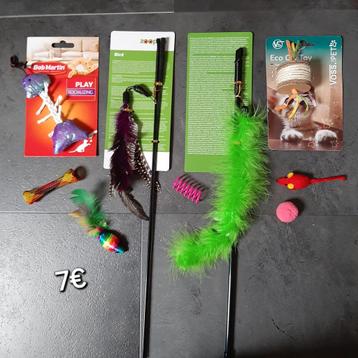 Kattenspeelgoed set nr 4 beschikbaar voor biedingen
