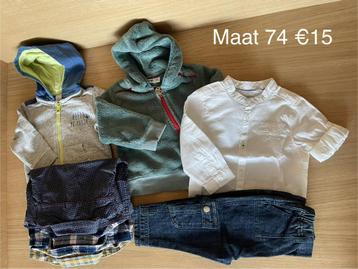 Kledij jongens maat 74 beschikbaar voor biedingen