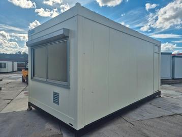2x Woonunit, kantoorunit, bouwkeet, werfkeet, container  beschikbaar voor biedingen