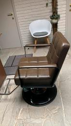 Mooie design kappersstoel van Takara Belmont., 50 tot 100 cm, Minder dan 100 cm, Vintage design., Zo goed als nieuw