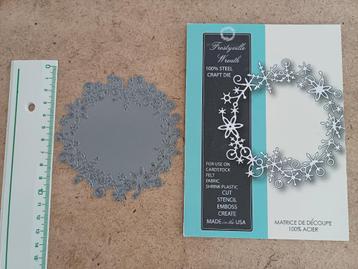 snijmal Memory Box Frostyville Wreath beschikbaar voor biedingen
