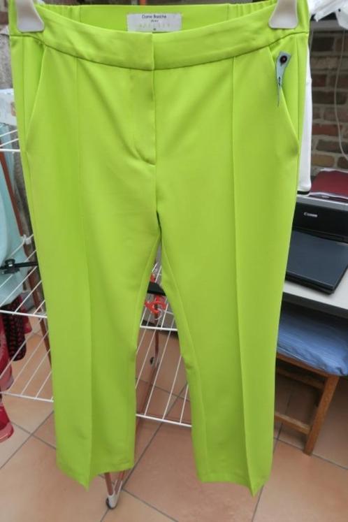 Broek nieuw limoen Dame Blanche mt 36 (tailleert 38), Vêtements | Femmes, Culottes & Pantalons, Neuf, Taille 38/40 (M), Jaune