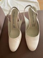 Zeer comfortabele witte pompen.T39, Jean-Louis Scherrer, Ophalen, Pumps, Wit, Zo goed als nieuw