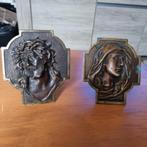 Jezus et Marie on bronze antique, Antiquités & Art, Enlèvement