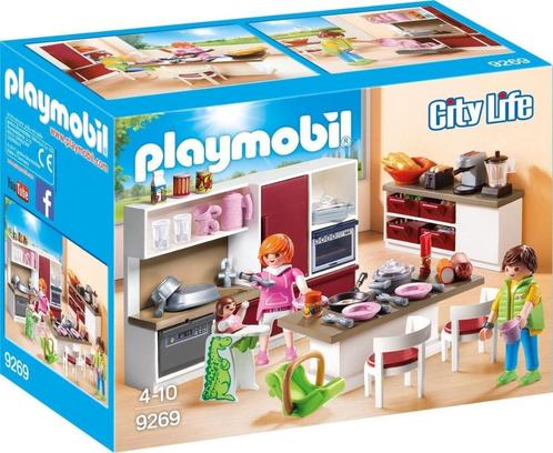 Playmobil - Leefkeuken 9269, Kinderen en Baby's, Speelgoed | Playmobil, Zo goed als nieuw, Complete set, Ophalen