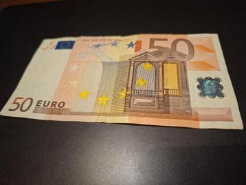 2002 Duitsland 50 euro 1e serie Duisenberg code P004 beschikbaar voor biedingen