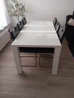 Tafel met 6 stoelen, Huis en Inrichting, Ophalen of Verzenden