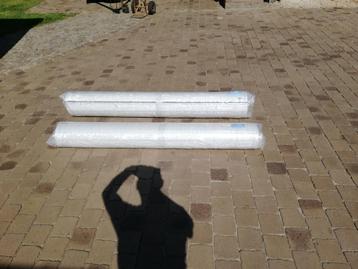 1 rol rolluiken wit plastiek beschikbaar voor biedingen