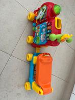 V-tech trein en buggy, Ophalen