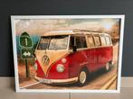 Kader met volkswagenbus, Verzamelen, Ophalen, Zo goed als nieuw