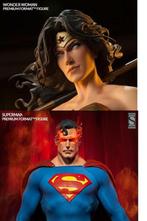 Sideshow Superman Exclu et Wonder Woman Exclu Premium Format, Humain, Enlèvement ou Envoi, Neuf