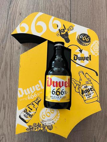 Duvel 666, gele D glorifier beschikbaar voor biedingen
