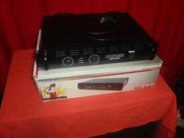 Comme neuf : amplificateur de sonorisation König AMP-20000, Musique & Instruments, Amplis | Clavier, Moniteur & Sono, Enlèvement ou Envoi