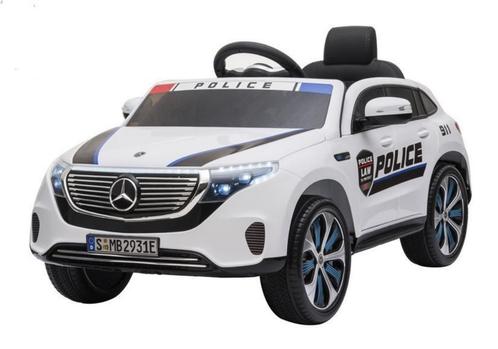 Voiture électrique enfant • MERCEDES POLICE EQC400 • 12V 7Ah, Kinderen en Baby's, Speelgoed | Buiten | Accuvoertuigen, Nieuw, Ophalen