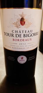 CHATEAU TOUR  DE  BIGORRE  BORDEAUX  2012, Verzamelen, Nieuw, Rode wijn, Frankrijk, Vol
