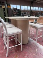 Tafel met stoelen, Huis en Inrichting, Ophalen, Gebruikt, 50 tot 100 cm, Vijf personen of meer